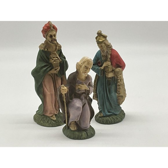 Italian Vintage Nativity 6pc - Picture 13 of 16